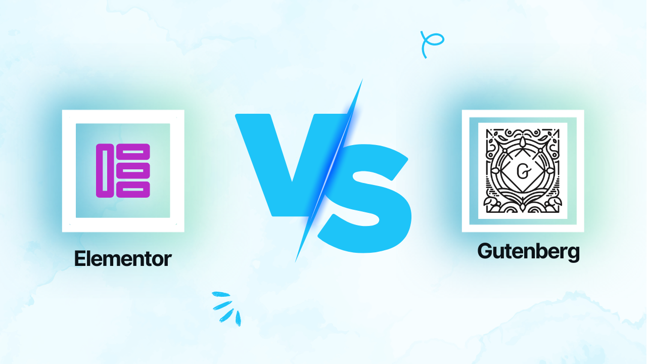 Elementor vs Gutenberg banner