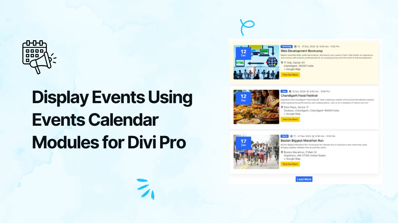 Events Calendar Modules for Divi Pro