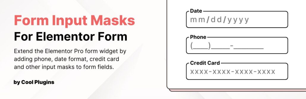 Form Input Masks For Elementor Form