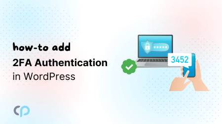 Add Two Factor Authentication