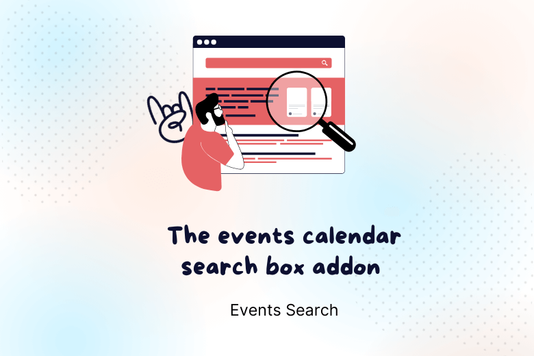 Event Events Calendar Search Box Addon