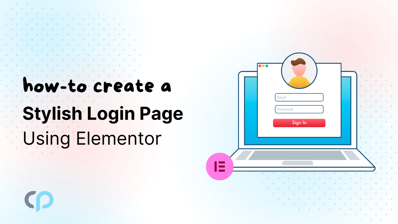Stylish Login Page Using Elementor